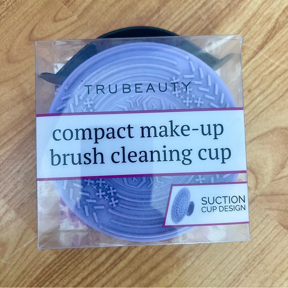 Trubeauty makeup brush cleaning cup